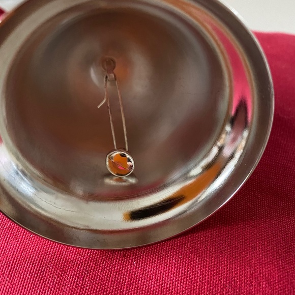 Reed & Barton  I Plain Silver Plate Bell Ornament - Picture 5 of 14